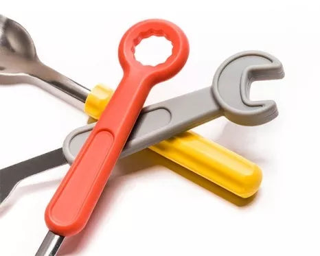 Vaikiškas stalo įrankių komplektas "Įrankiai", 3 vnt