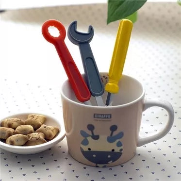 Vaikiškas stalo įrankių komplektas "Įrankiai", 3 vnt