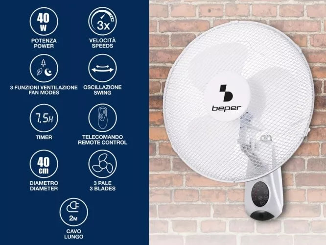 Ventiliatorius Beper B2999, 40 W