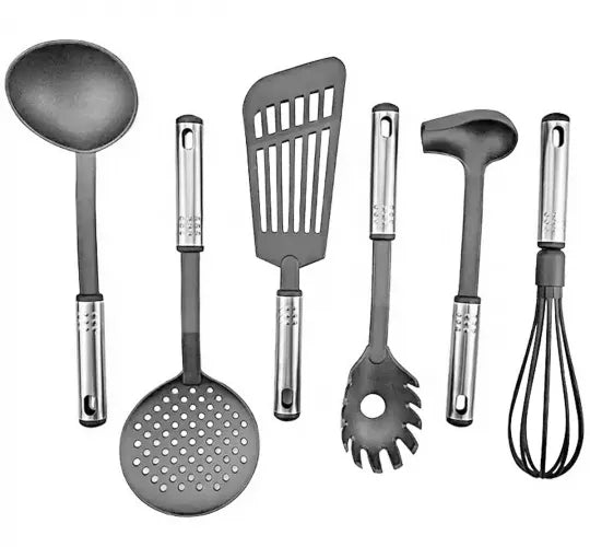 Virtuvės Įrankių Rinkinys, 40 el., Pilkas