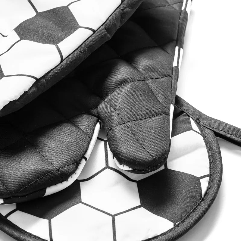 Virtuvinė Pirštinė Ir Kilimėlis Futbolas