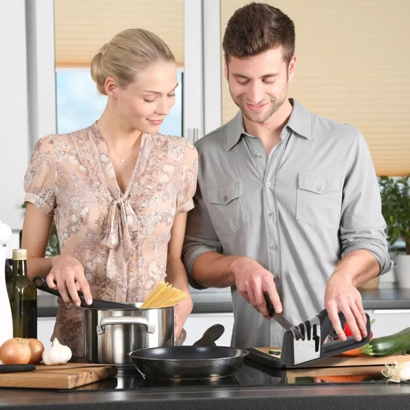 Virtuvinių Peilių Ir Žirklių Galąstuvas 4In1