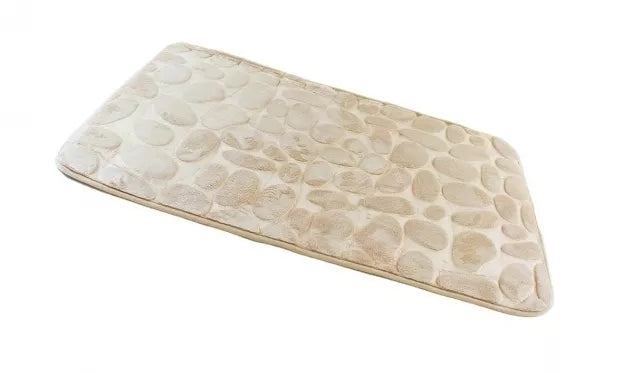 Vonios kilimėlių rinkinys, 2 vnt (šviesiai rudas)