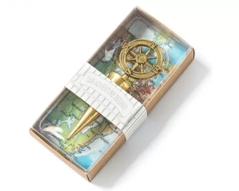 Vyno butelio kamštis "Kompasas"