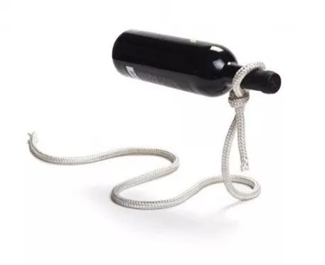 Vyno butelio laikiklis "Virvė"