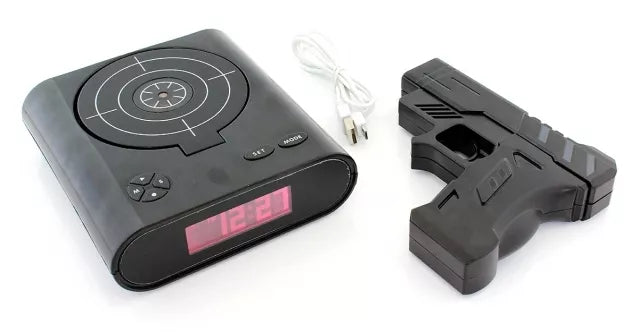 Žadintuvas - taikinys.