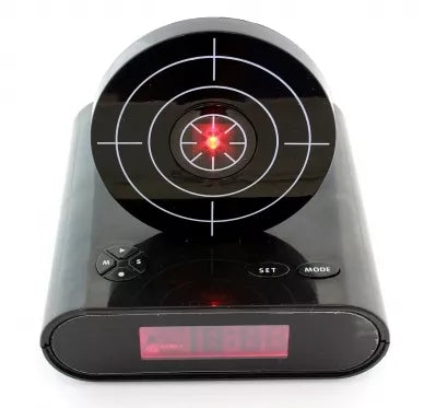 Žadintuvas - taikinys.