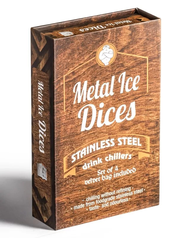 Žaidimo Kauliukų Ledo Kubeliai, 4 Vnt.