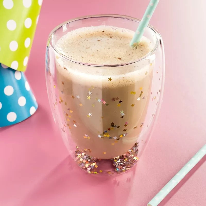 Žvaigždėta Stiklinė Su Dviguba Sienele