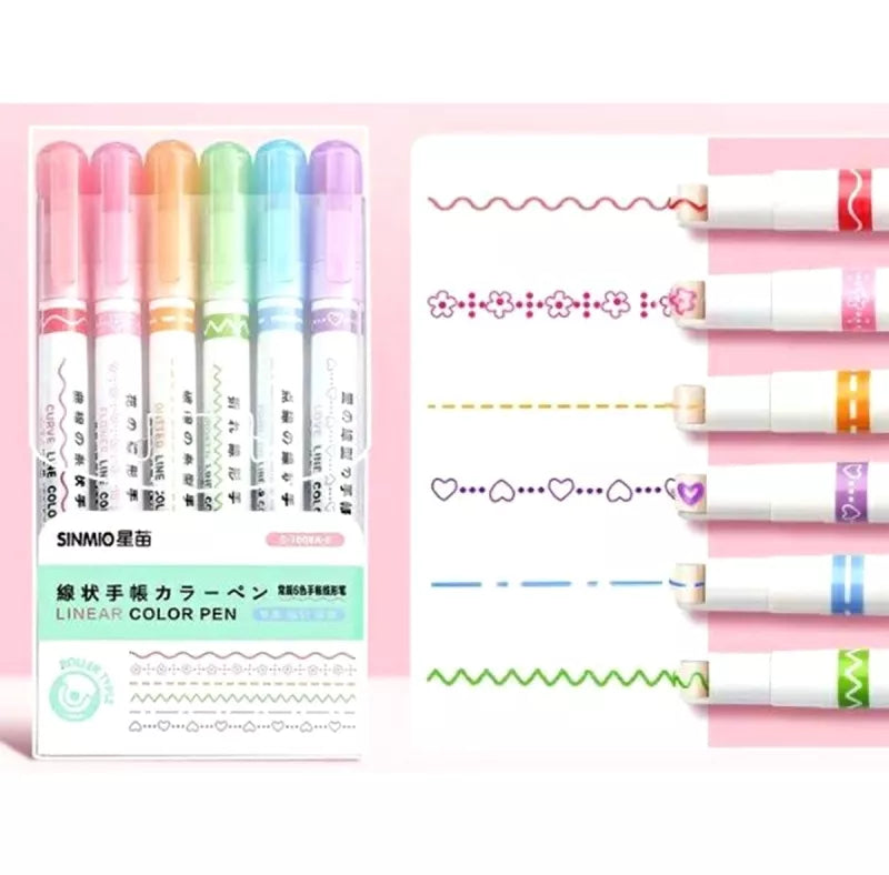 Žymeklių Rinkinys, 6 vnt