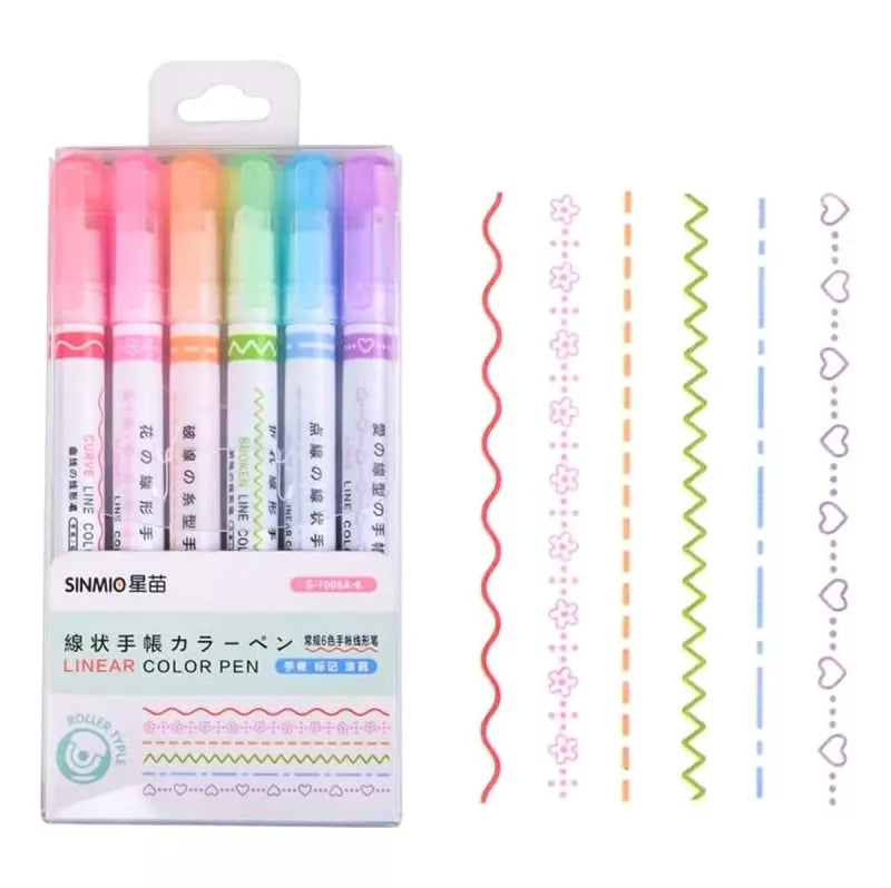 Žymeklių Rinkinys, 6 vnt